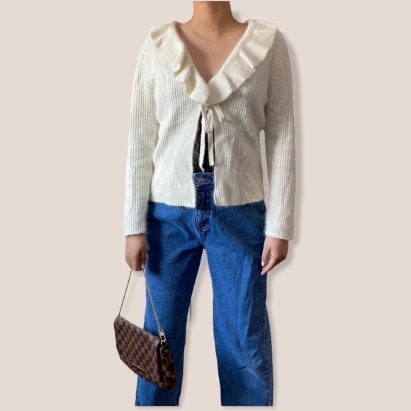 SARAH spencer petite open front wrap sweater - Picture 6 of 9